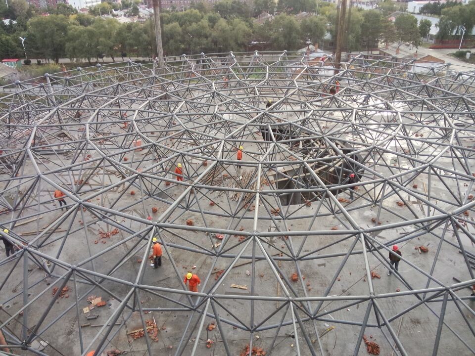 酒泉全民健身中心网架